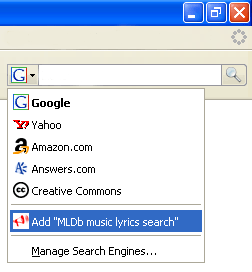 firefox search